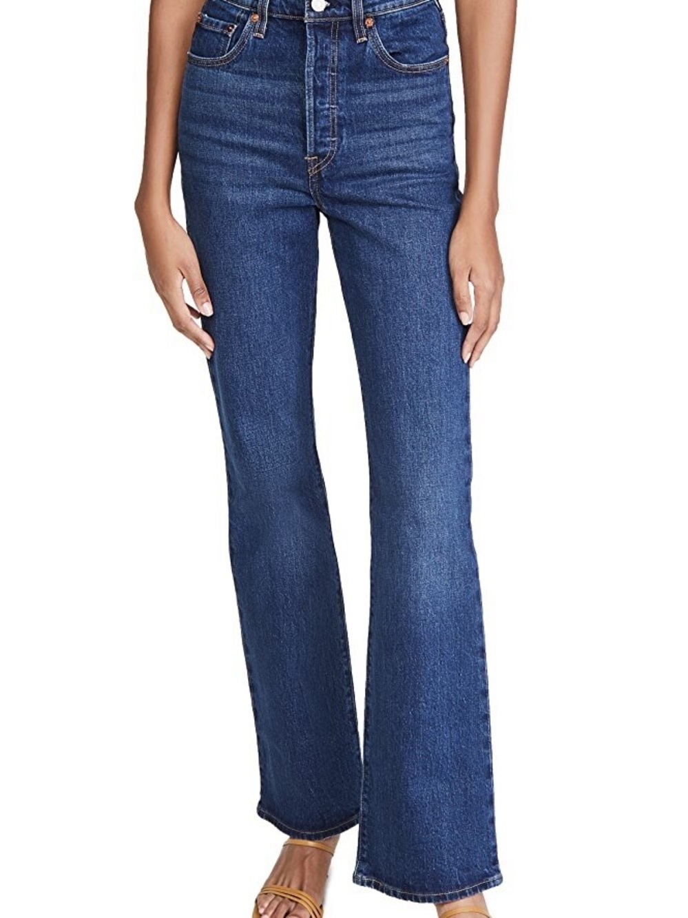NWT Levi’s Ribcage Bootcut Jeans Medium Wash Size 25